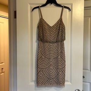 Adrianna Papell Beaded Dress